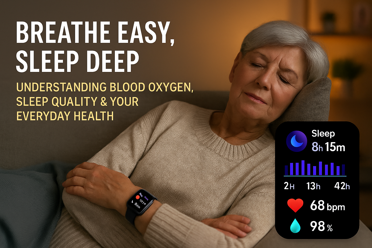 Breathe Easy, Sleep Deep: Understanding Blood Oxygen, Sleep Quality and Your Everyday Health