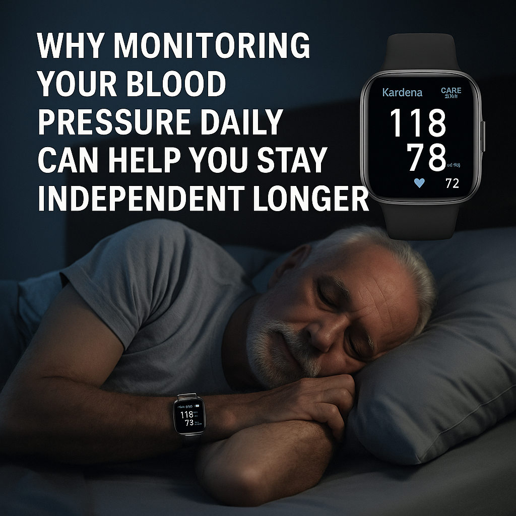 Why Monitoring Your Blood Pressure Daily Can Help You Stay Independent Longer