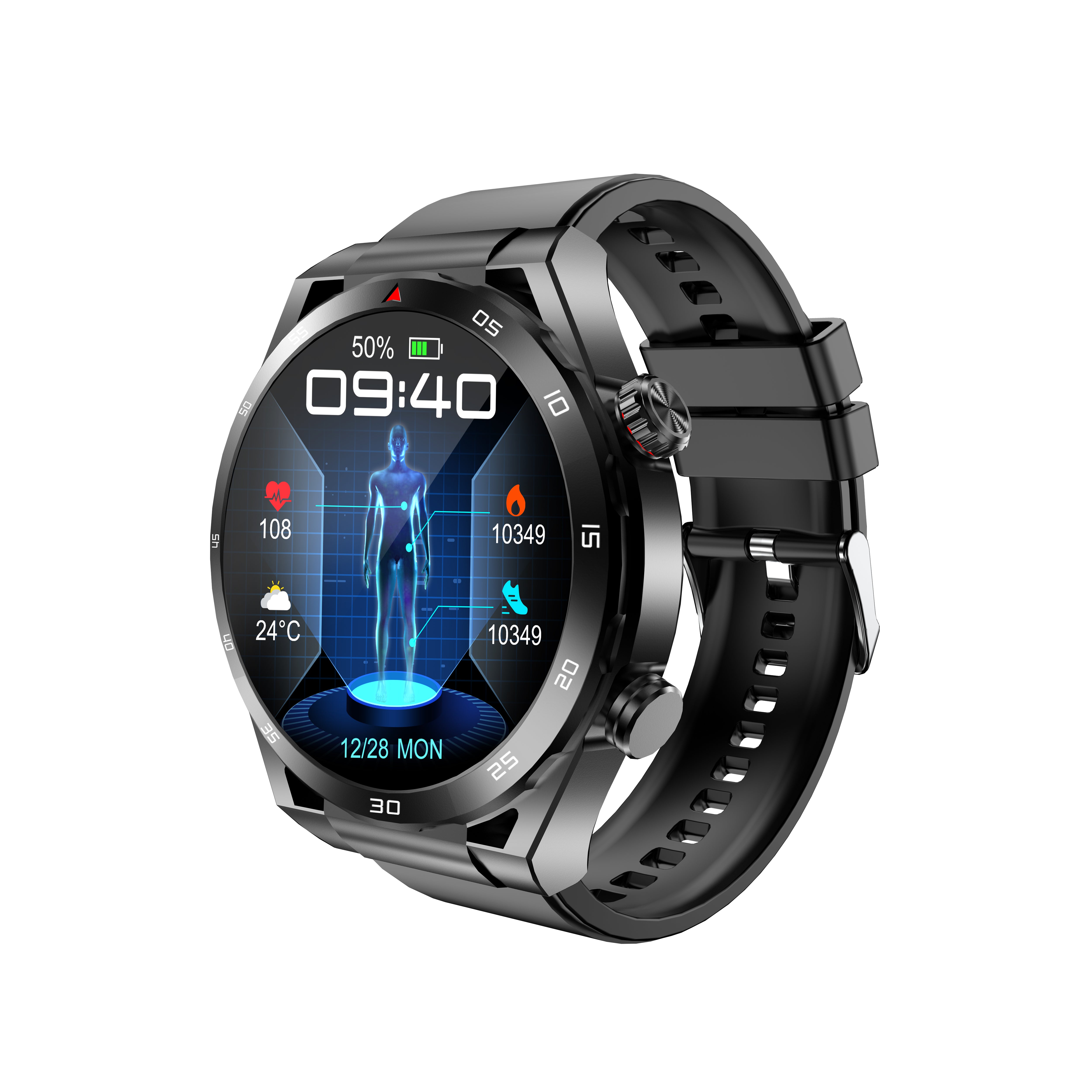 Kardena CARE One 2 - AI Powered 2025 Premium Smartwatch
