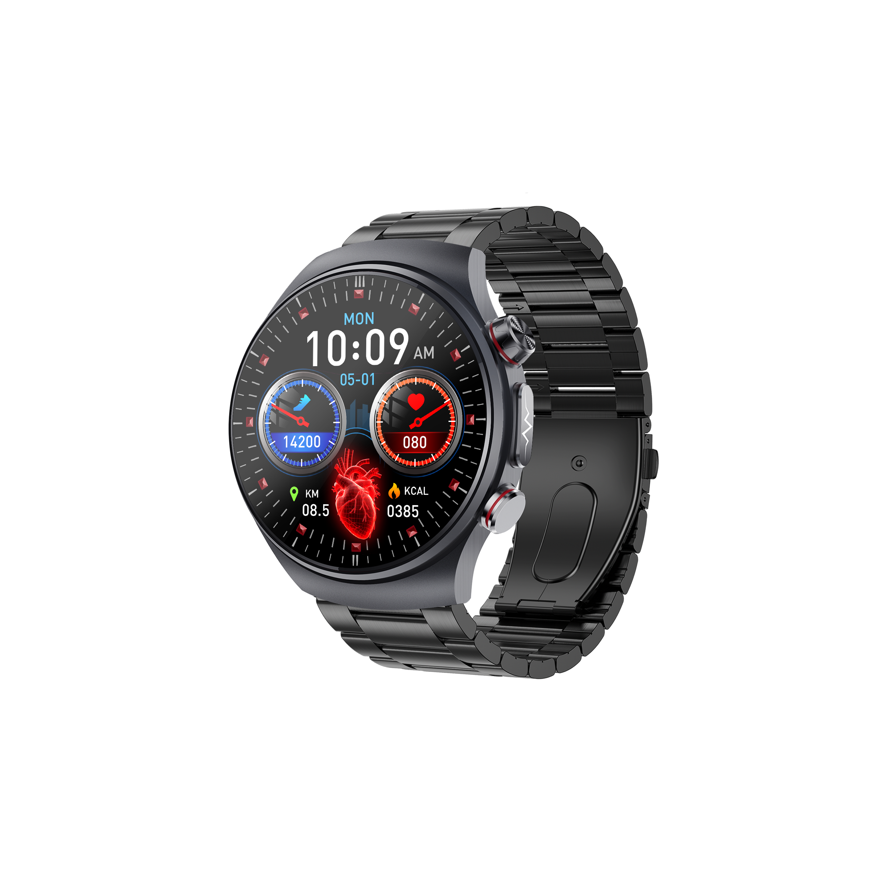 Kardena CARE Pro 5 – Health Smartwatch with ECG, AI Health Analysis & Caregiver Alerts