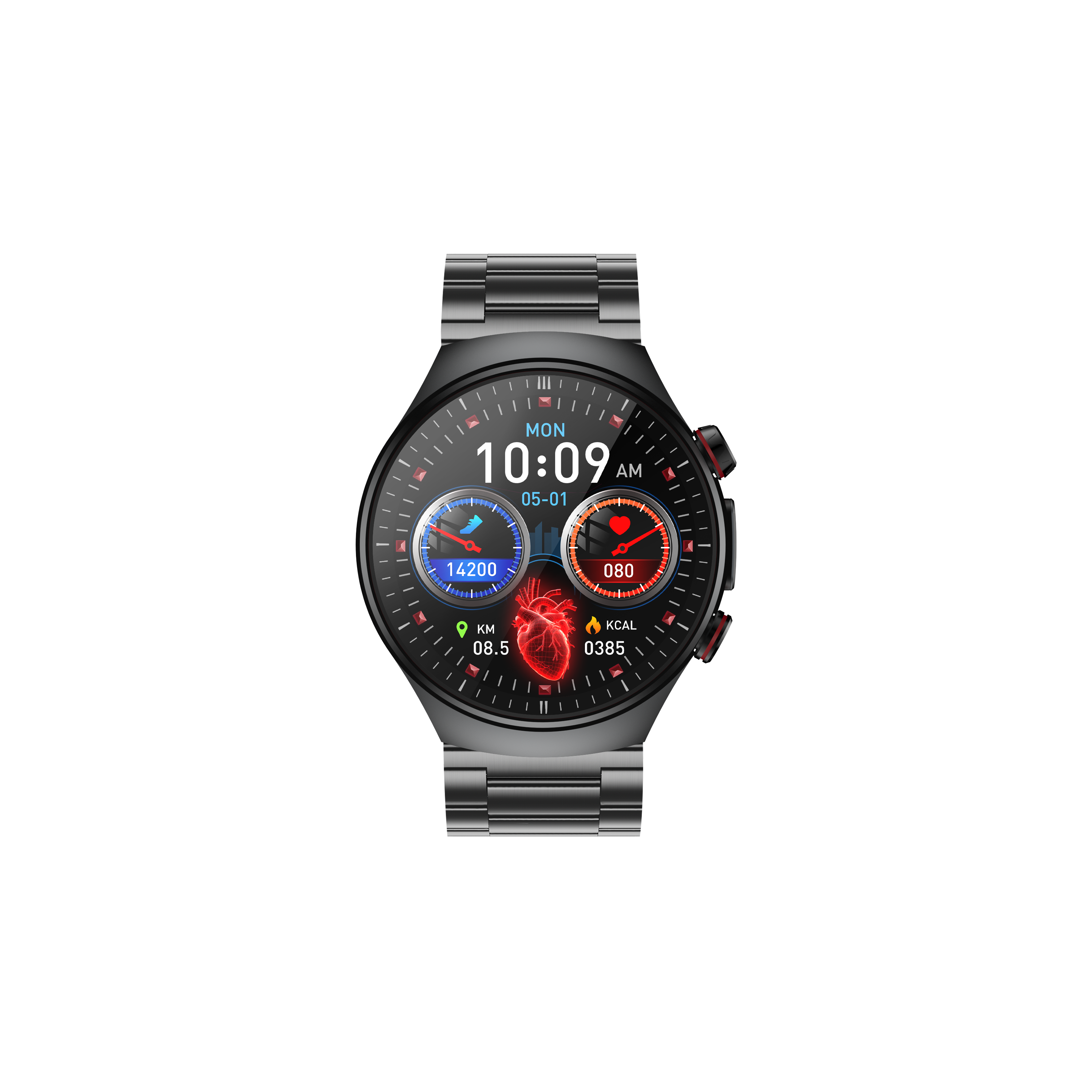 Kardena CARE Pro 5 – Health Smartwatch with ECG, AI Health Analysis & Caregiver Alerts