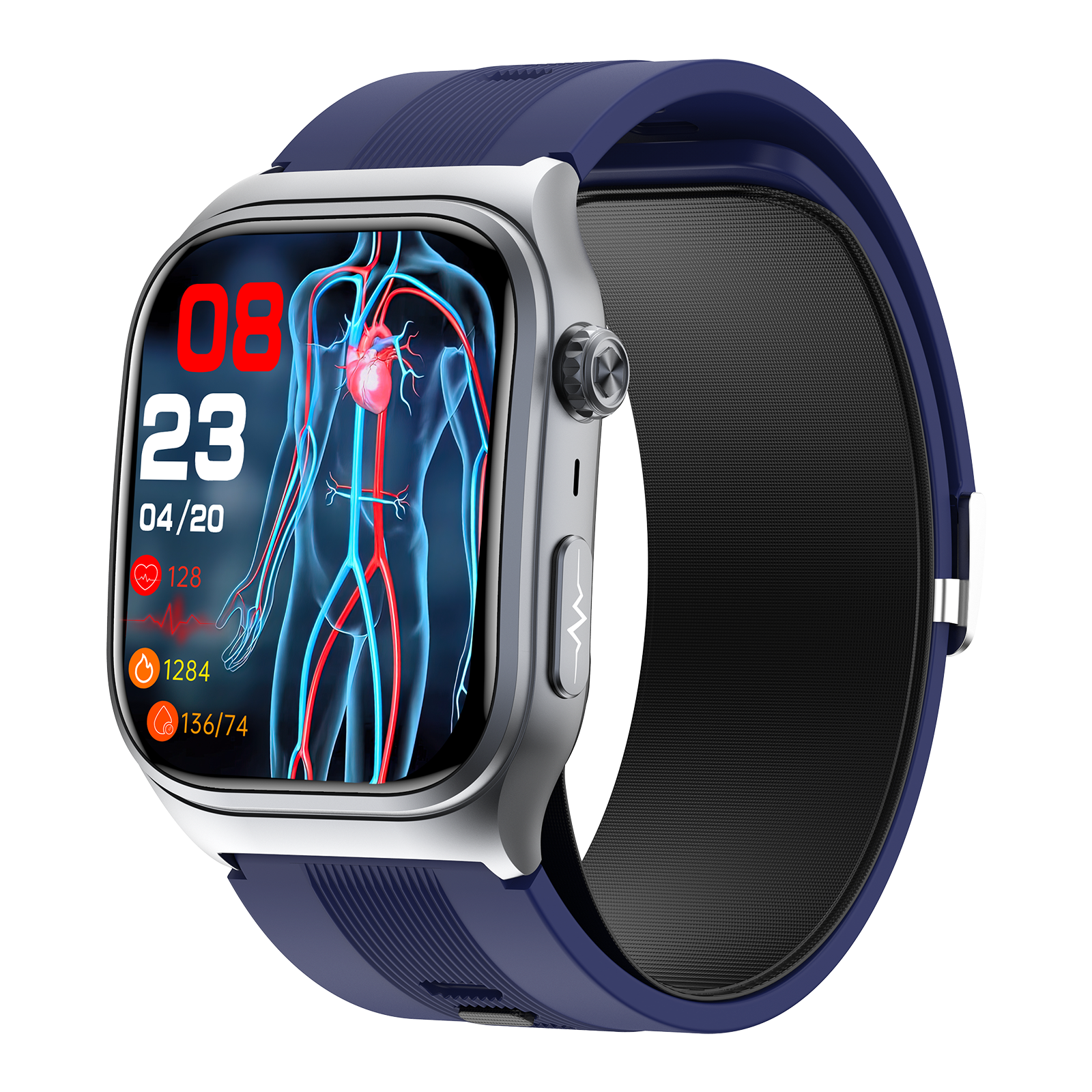 Kardena CARE Air 3 – 2025 Blood Pressure Smartwatch with German Sensor Technology & Microairbag
