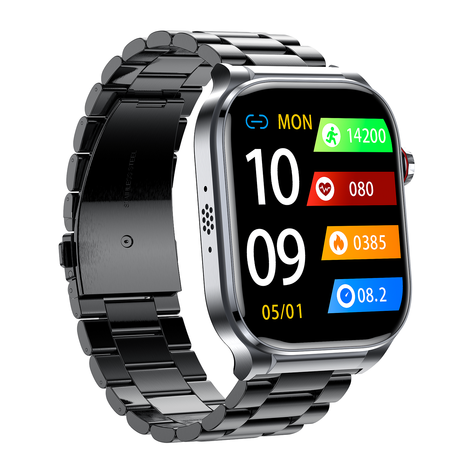 Kardena® CARE Pro 5 – Inteligentny zegarek zdrowotny z EKG, analizą AI i powiadomieniami dla opiekunów